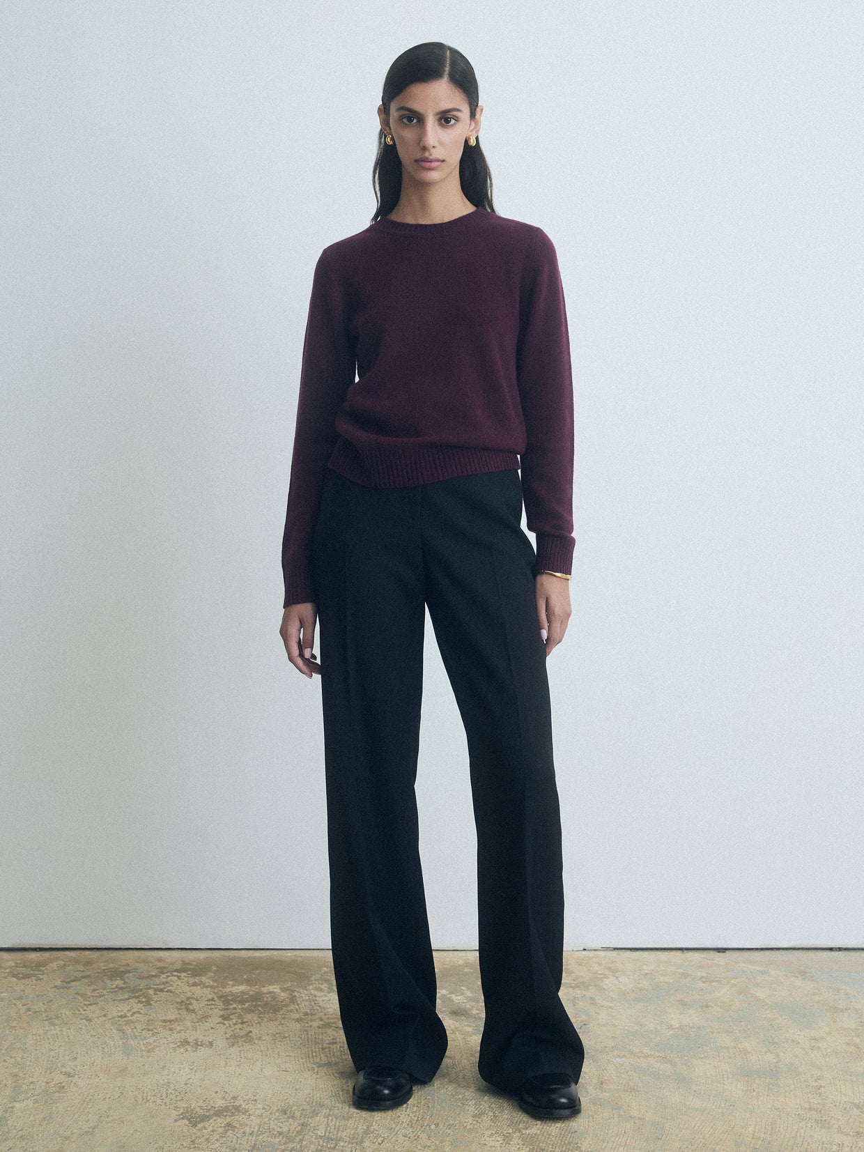  Cashmere crewneck sweater