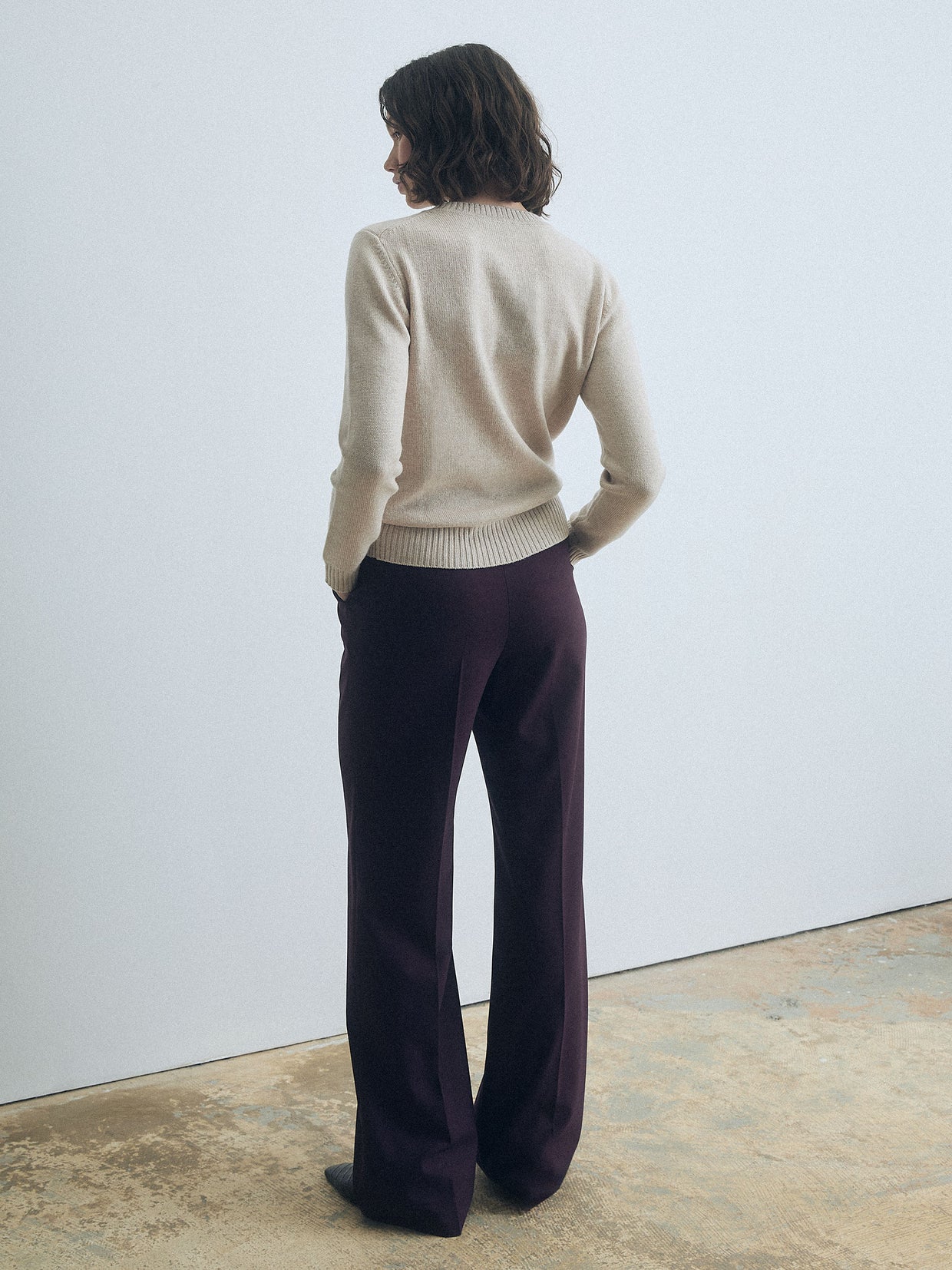  Cashmere crewneck sweater