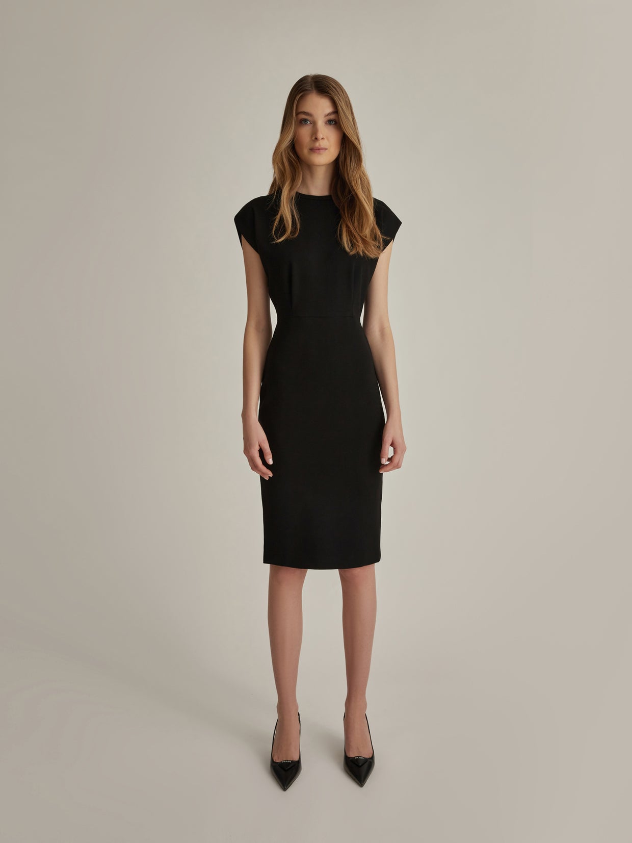  Double face jersey dress