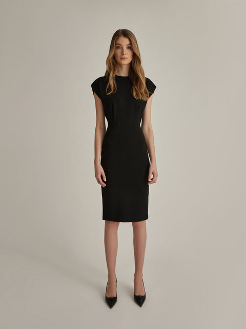 Double face jersey dress