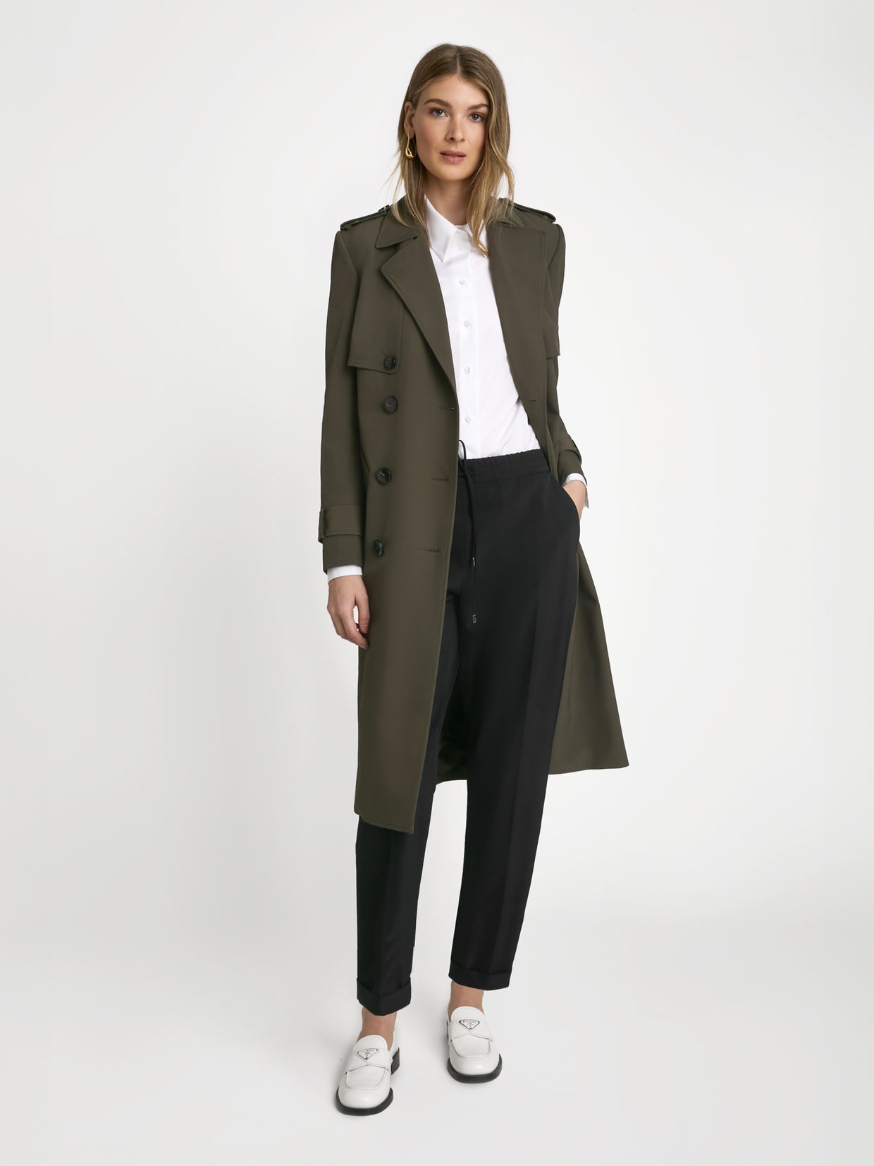  Easy care techno trench