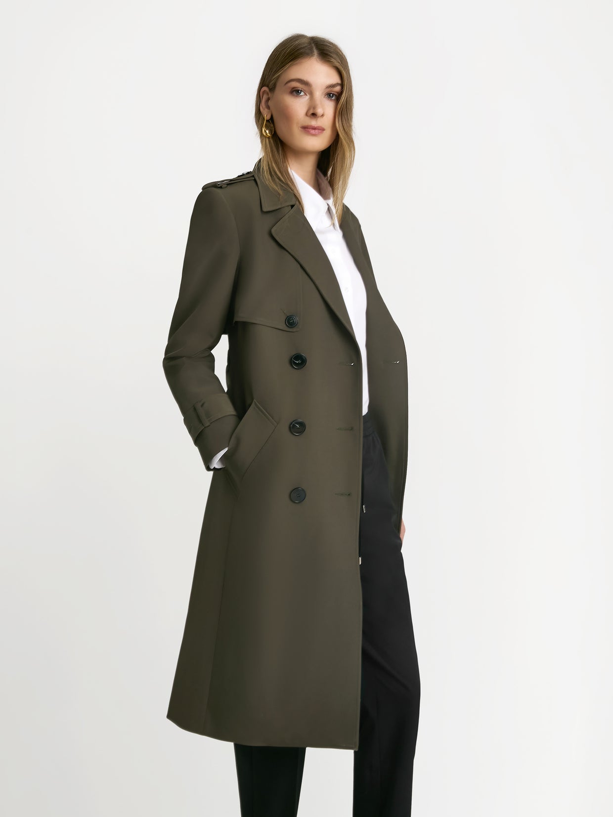  Easy care techno trench