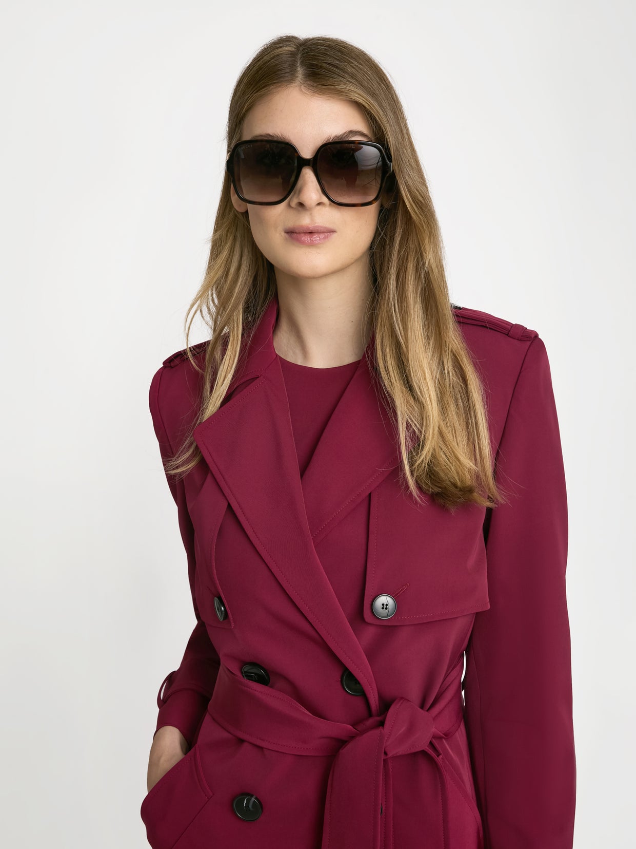  Easy care techno trench