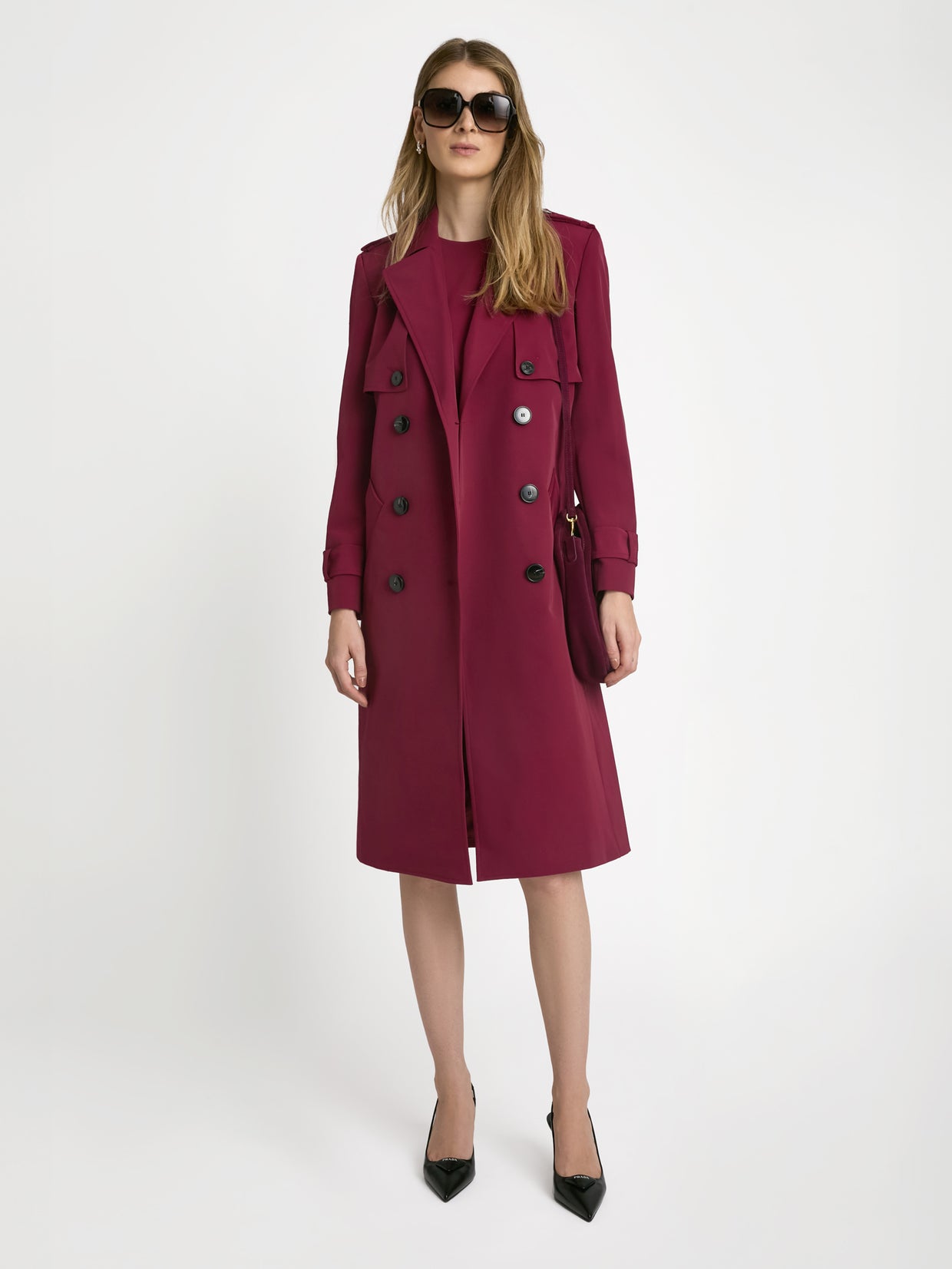  Easy care techno trench