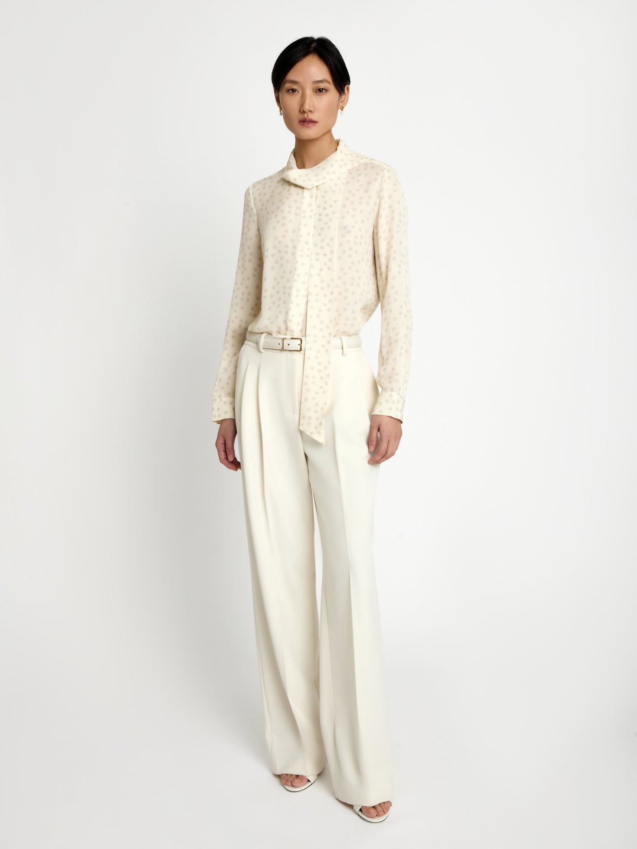  Slouchy pleated pant