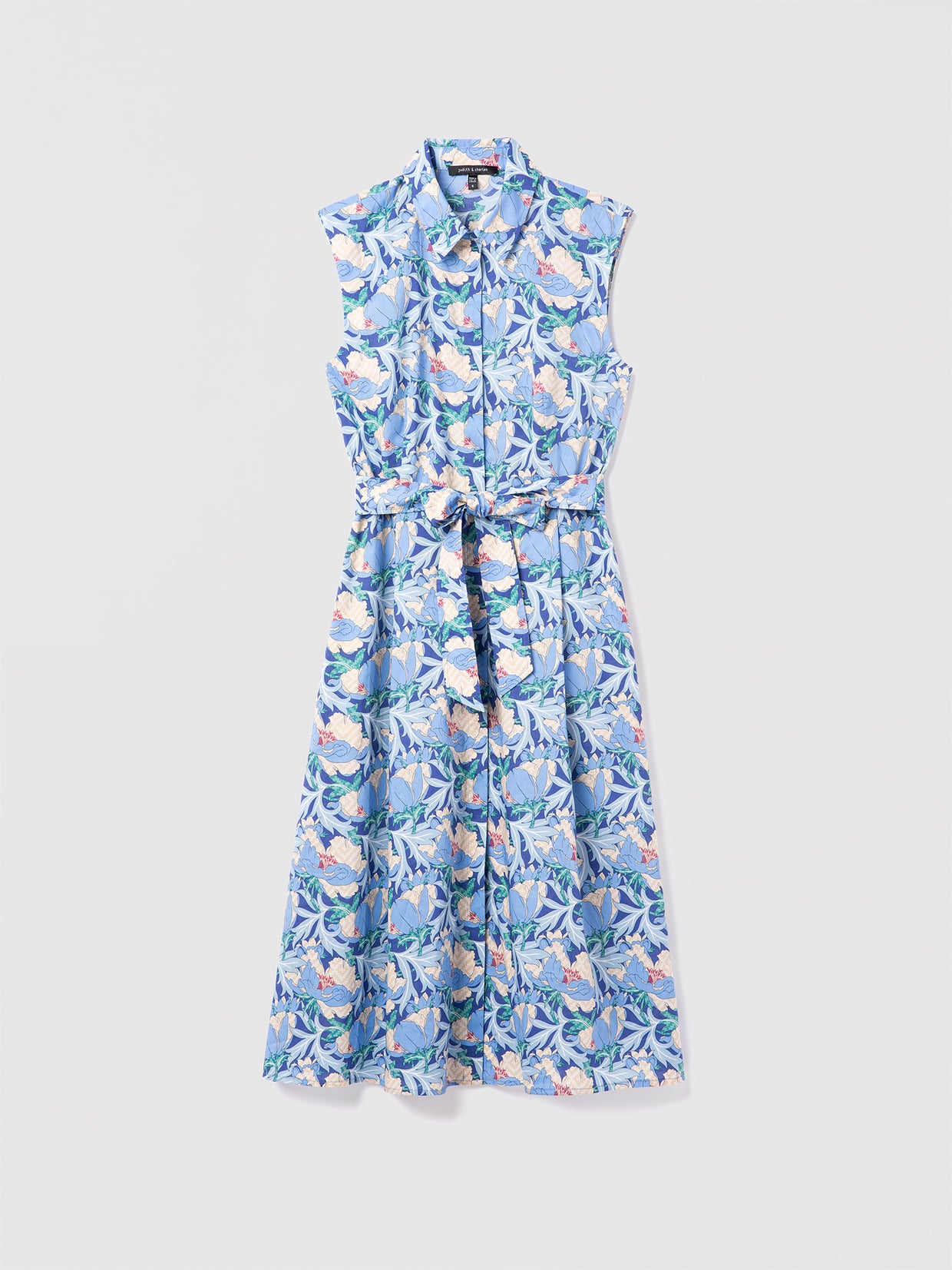  Liberty Fabric belted dress