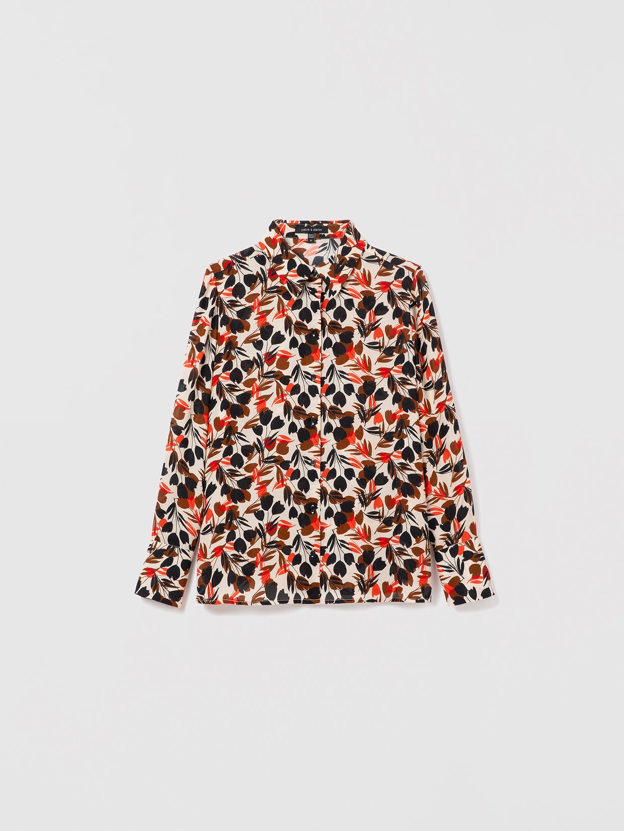  Silk Blouse With a Straight Cut