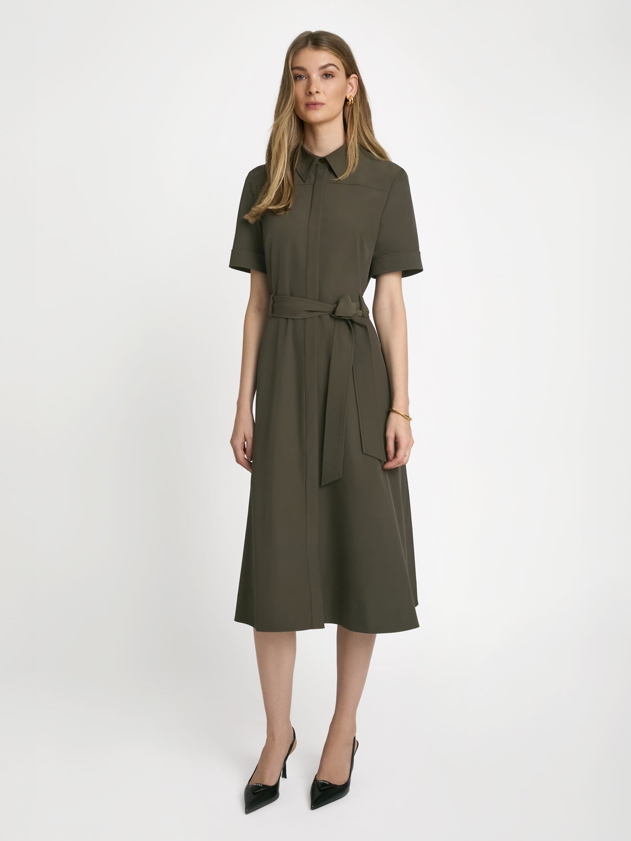  Easy care techno shirt dress