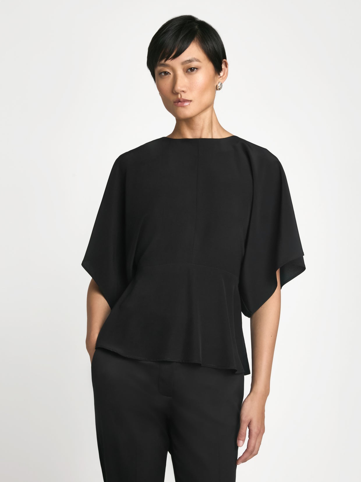 Peplum top