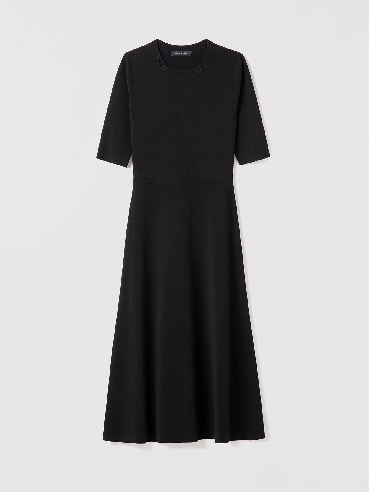  Ribbed knitted dress