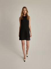 easy-care-techno-dress-black