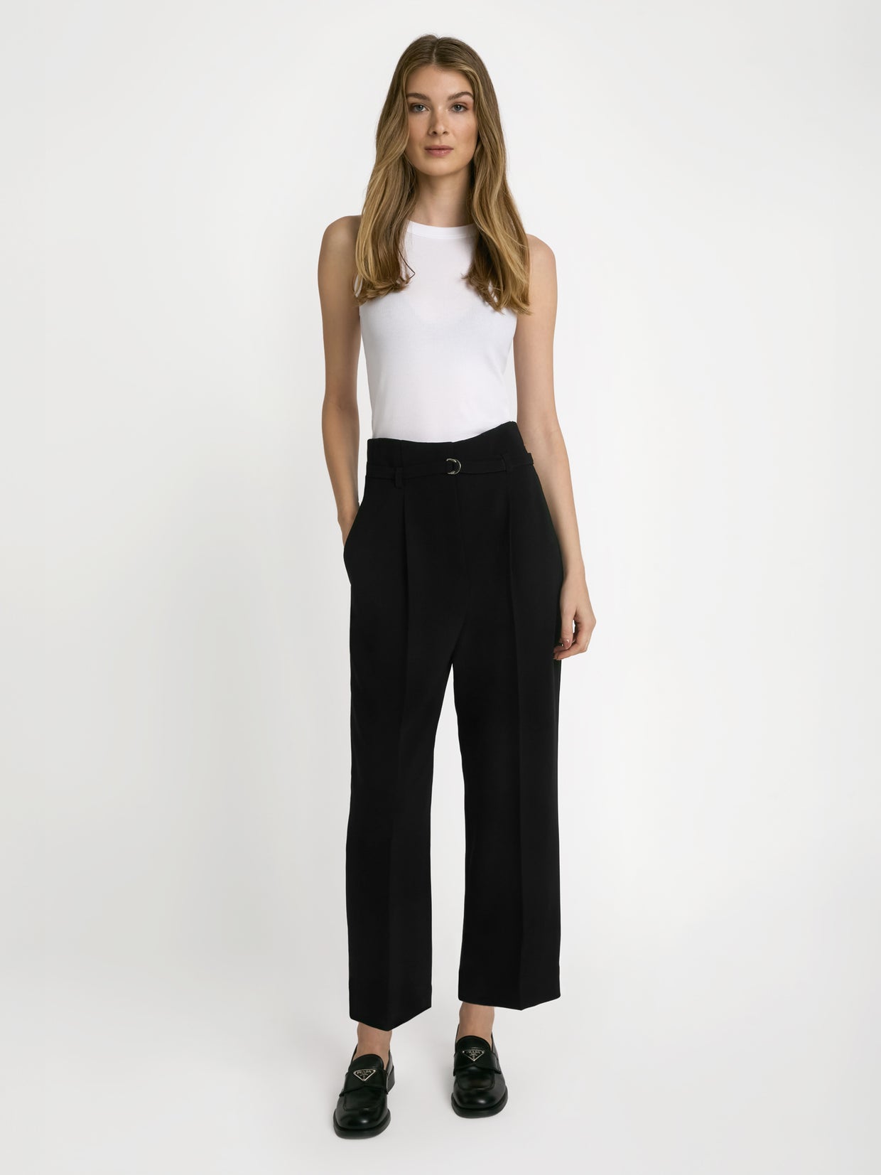  Easy care pleated pant
